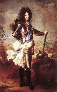 RIGAUD, Hyacinthe Portrait of Louis XIV oil painting